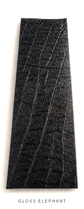 Atlas embossed leather wrap detail — billiard cue leather wrap | Atlas Supplies