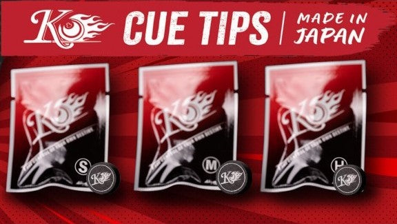 KO cue tip header — KO Playing Cue Tip for pool cues | Atlas Supplies