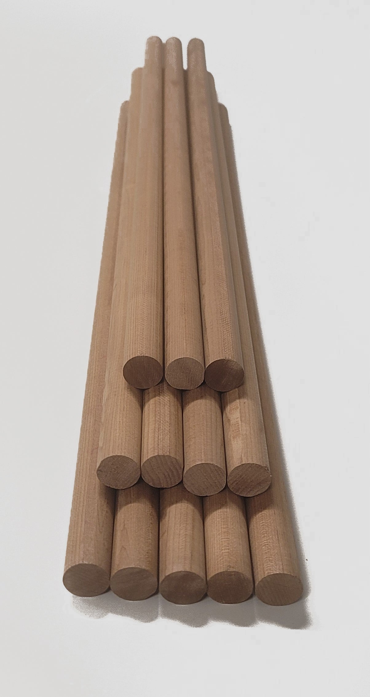 Champeau VacuBright™ Pool Cue Shaft Dowels | AA Maple & Roasted
