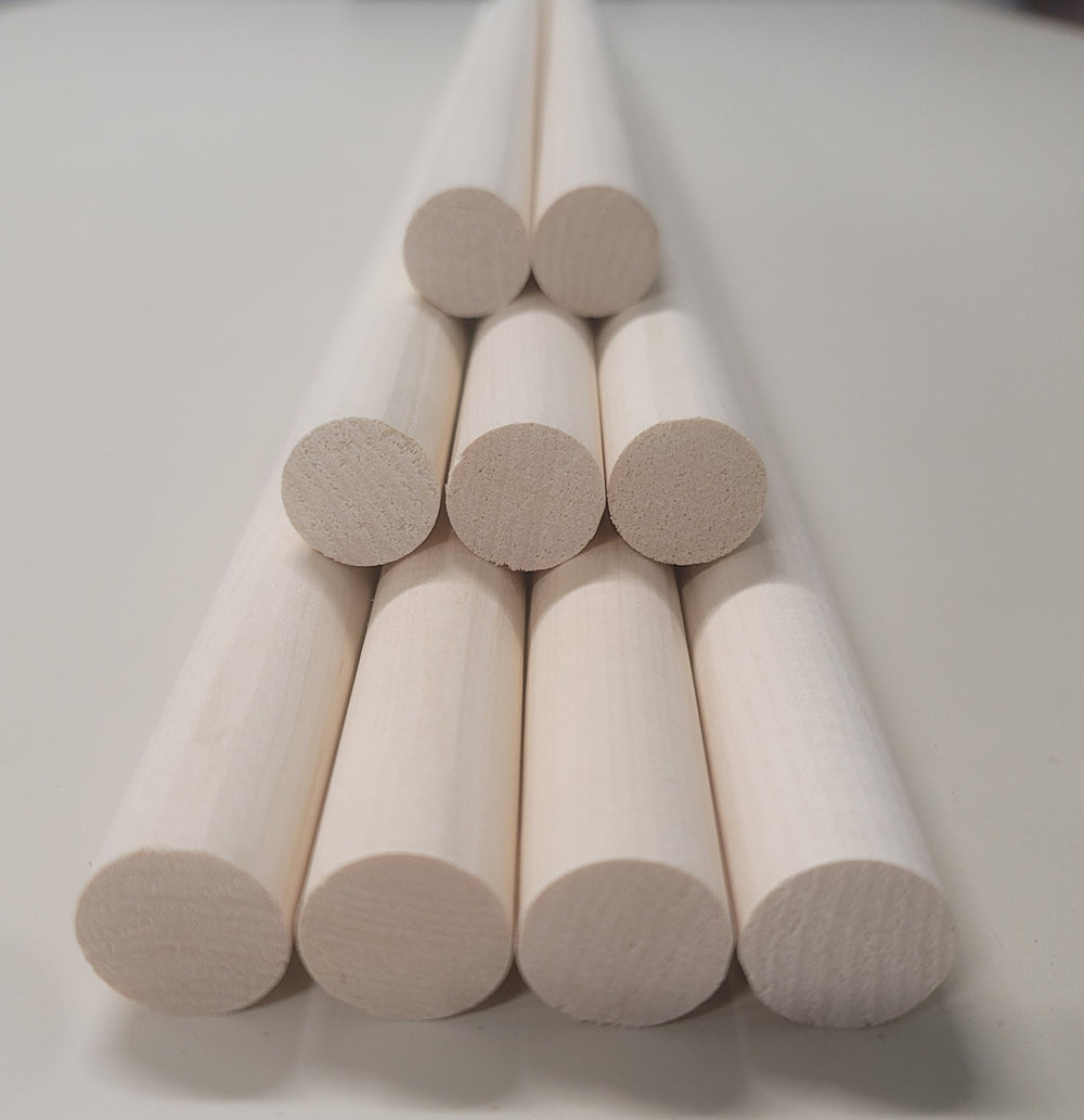 Champeau VacuBright™ Shaft Dowels - Maple & Roasted Maple