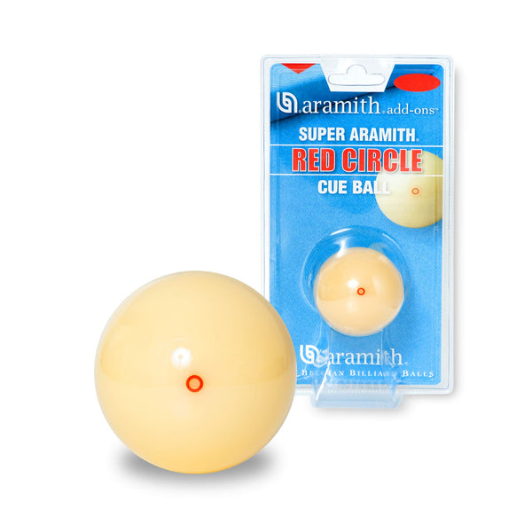 Aramith Regulation Red Circle Cue Ball (blister pack)