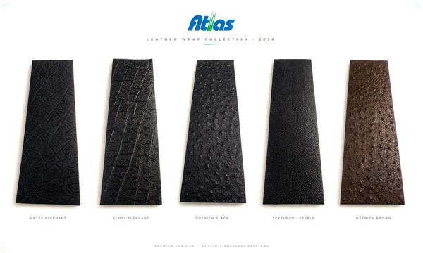 Atlas Leather Wraps - Embossed