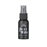 Pagulayan Butt Wipe 1.7 fl oz spray bottle, pool cue butt cleaner front label