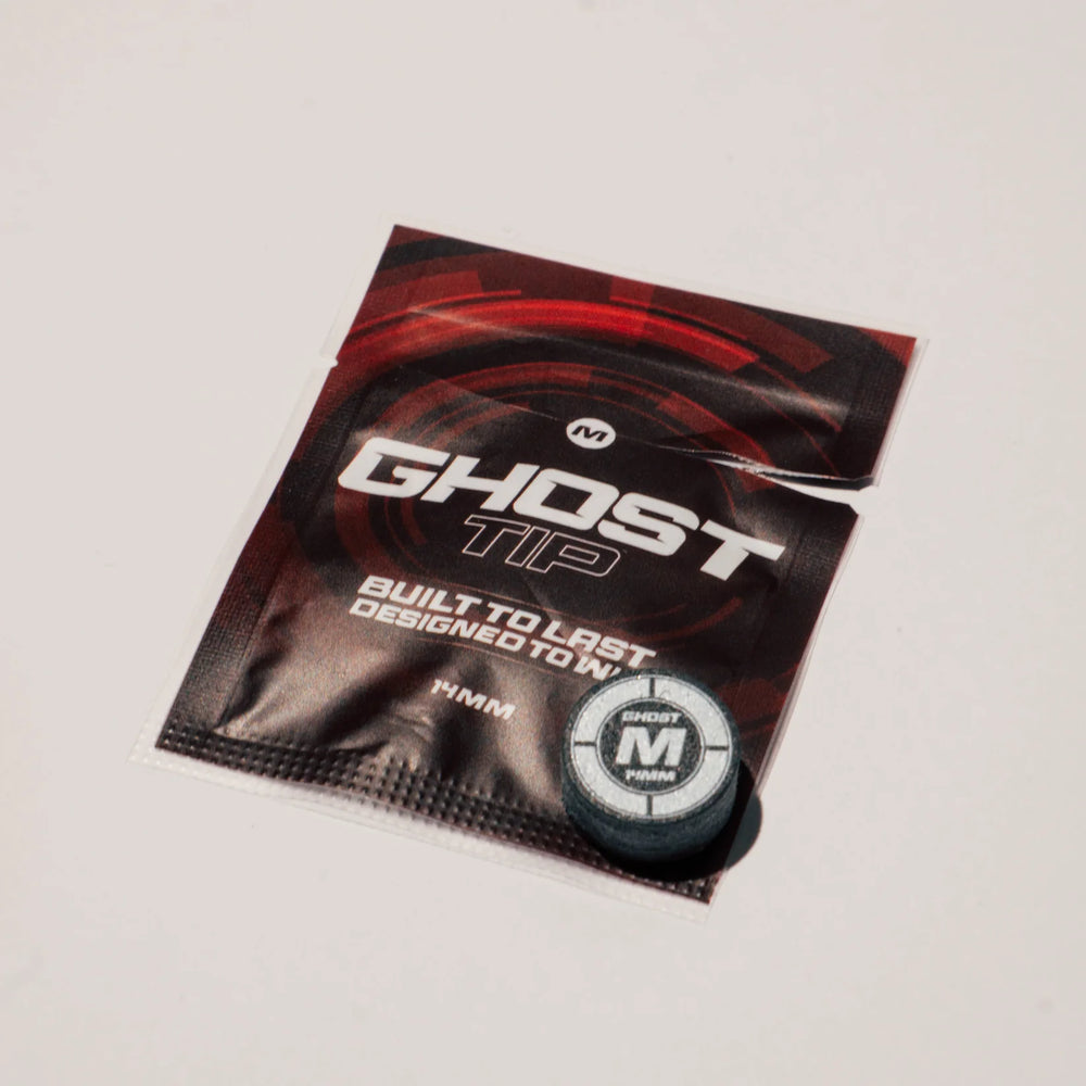 GHOST tip packaging on a light gray background
