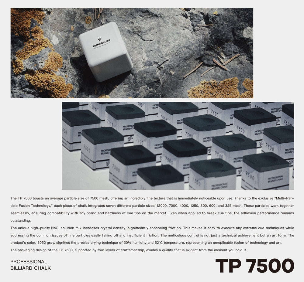 TP 7500 Chalk - Turning Point Professional Billiard Chalk