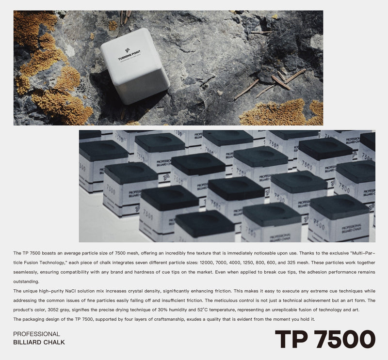 TP 7500 Chalk - Turning Point Professional Billiard Chalk