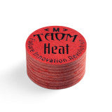 Taom Heat Medium cue tip - 9-layer Finnish pigskin pool cue tip | Atlas Supplies