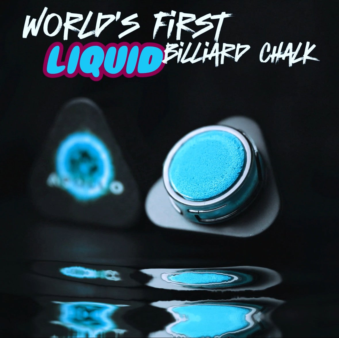 Apollo Liquid Base Layer Cue Tip Chalk - Atlas Billiard Supplies