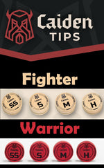 Caiden Fighter & Warrior - Layered Cue Tips