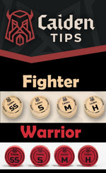 Caiden Fighter & Warrior - Layered Cue Tips