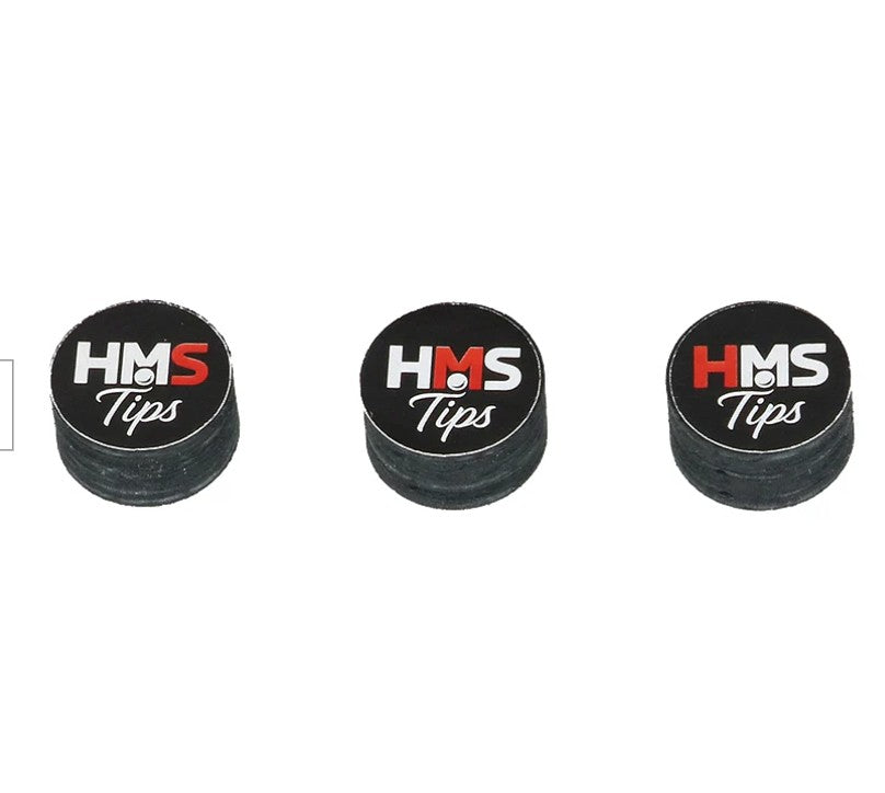 Horo HMS Pool Cue Tips – Premium Laminated Leather for Precision Play