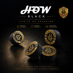 HOW Black cue tip — 9-layer pigskin pool cue tips in S, M and H hardness, Choice of Champion stamp | Atlas Supplies
