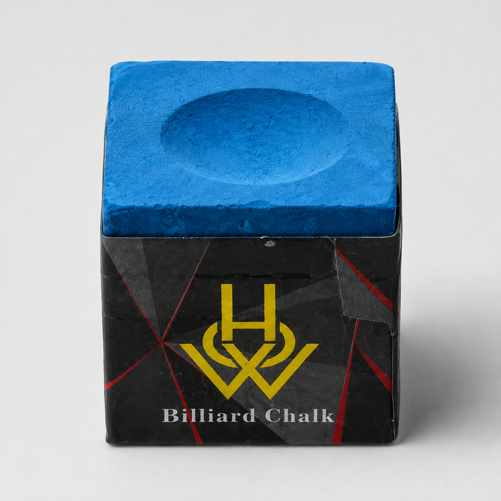 HOW billiard chalk Blue — premium pool cue chalk cube | Atlas Supplies