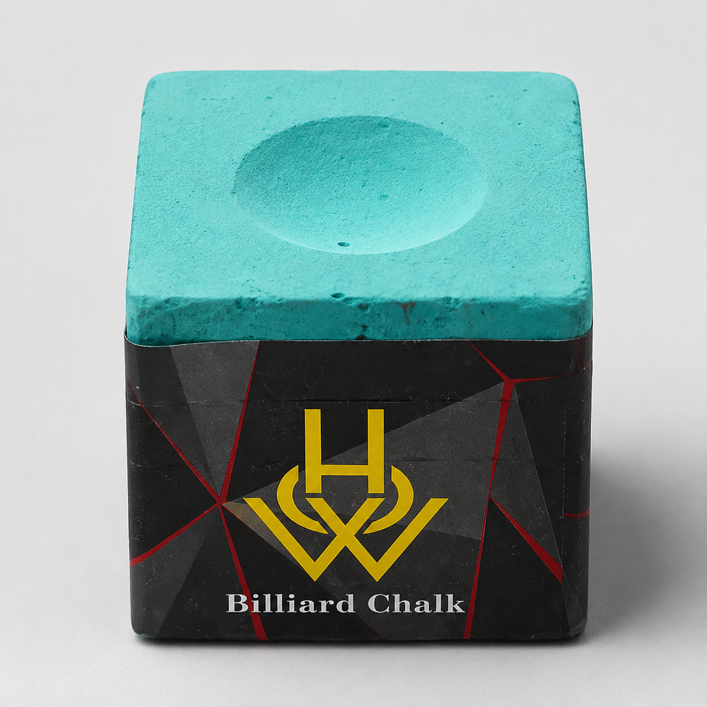HOW billiard chalk Green — premium pool cue chalk cube | Atlas Supplies