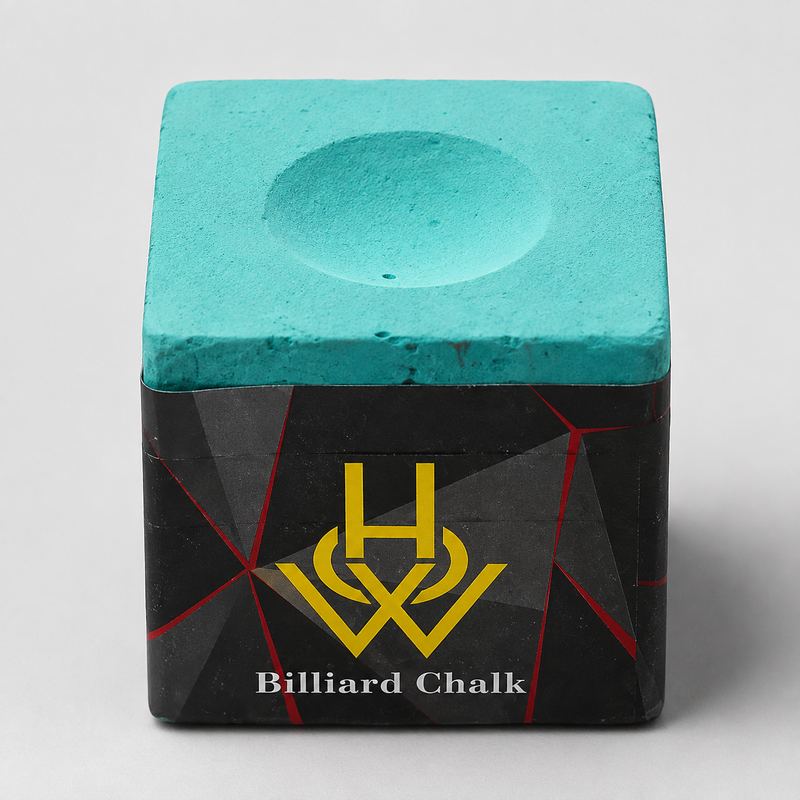 HOW billiard chalk Green — premium pool cue chalk cube | Atlas Supplies