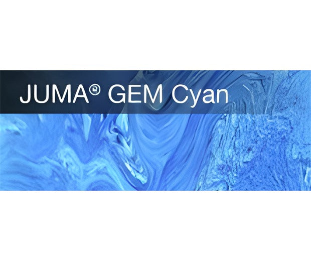 Juma Gem Cyan — knife handle material banner