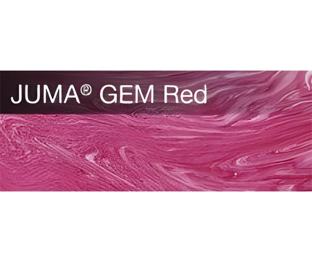 Juma Gem Red — knife handle material banner
