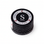 Kamui Clear Black Soft (S) — 14mm layered pigskin cue tip | Atlas Supplies