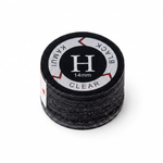 Kamui Clear Black Hard (H) — 14mm layered pigskin cue tip | Atlas Supplies