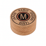 Kamui Original Brown Medium (M) — 14mm layered pigskin cue tip | Atlas Supplies