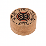 Kamui Original Brown Super Soft (SS) — 14mm layered pigskin cue tip | Atlas Supplies
