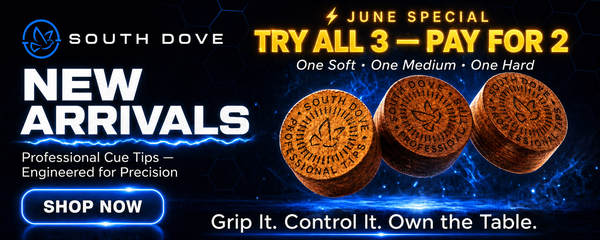South Dove Professional Layered Pool Cue Tips