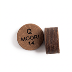 Moori IV Hard/Quick (Q) — 14mm 8-layer Japanese pigskin cue tip | Atlas Supplies
