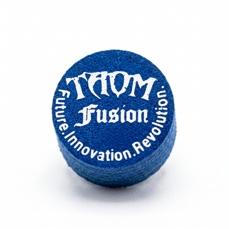 Taom Fusion cue tip - 7-layer dual-density Finnish pigskin pool cue tip | Atlas Supplies