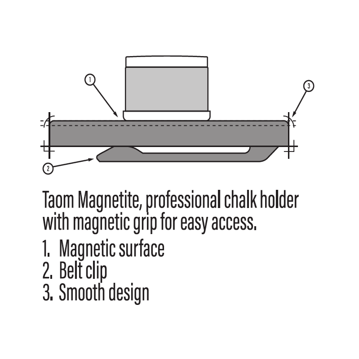 Taom Magnetite Chalk Holder