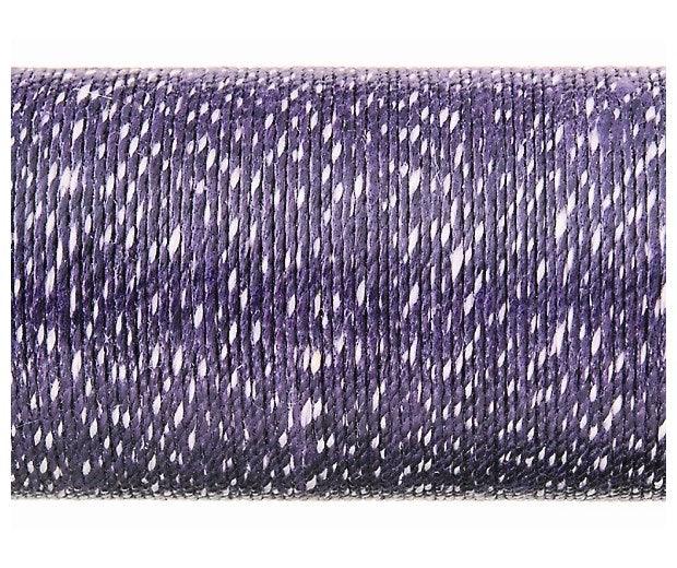 Purple w/White Irish Linen