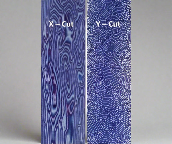 CrazyFiber Arctic Blast Knife Handle Scales | (SKU#) CRZYF ARTICBKHX.12