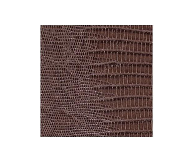 Lizard Embossed Brown Leather - Tiger