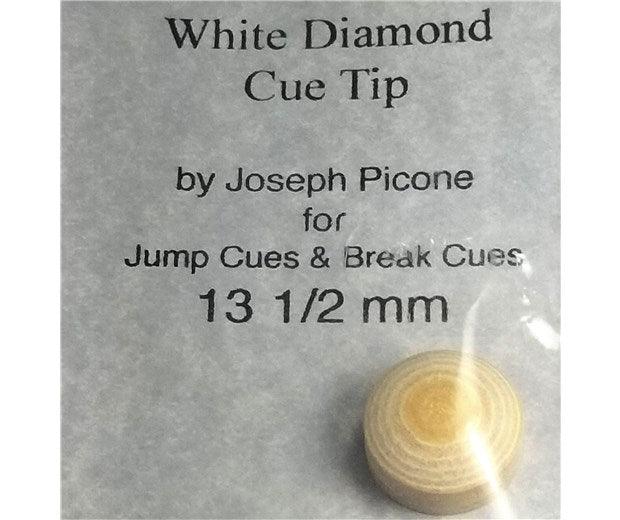 White Diamond Jump/Break Cue Tips