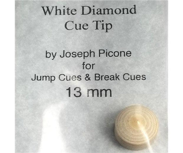 White Diamond Jump/Break Cue Tips