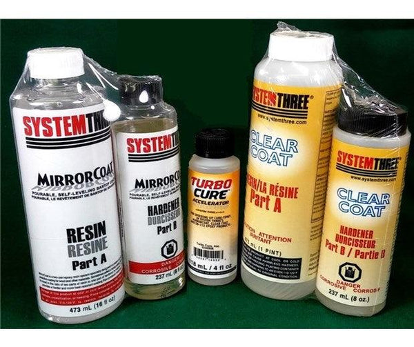 System Three Clear Coat FInishes