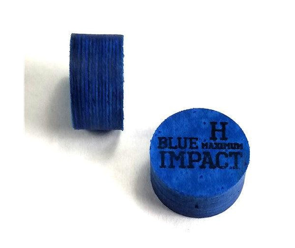 Navigator Blue Impact Hard — 14mm 15-layer Japanese pigskin cue tip | Atlas Supplies
