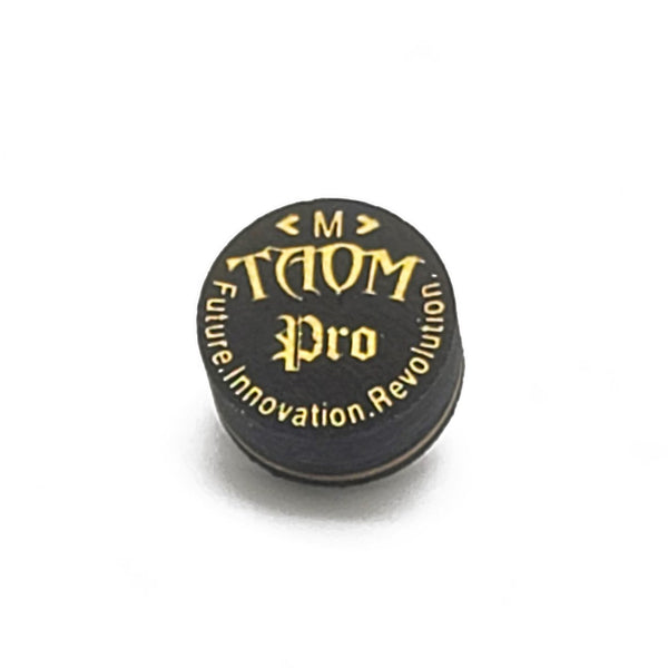 Taom Pro Medium cue tip - 9-layer Finnish pigskin pool cue tip | Atlas Supplies